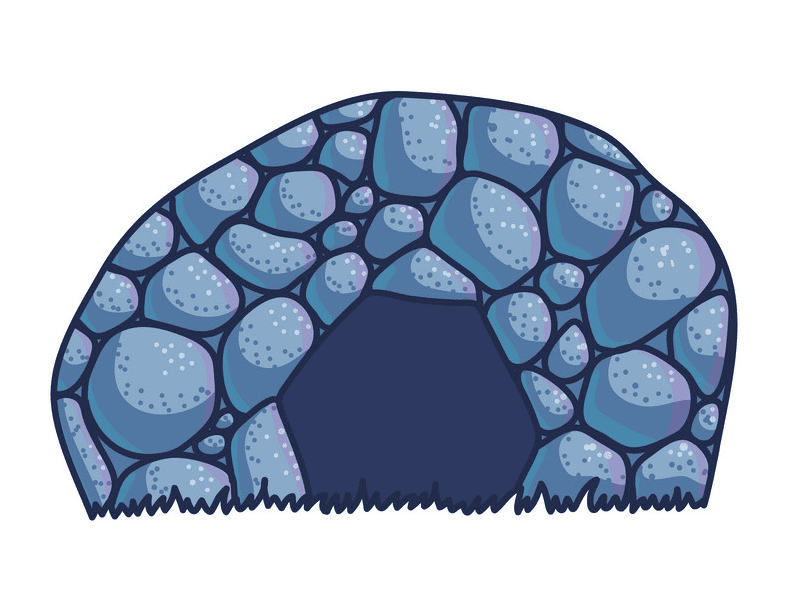 Clipart of Cave