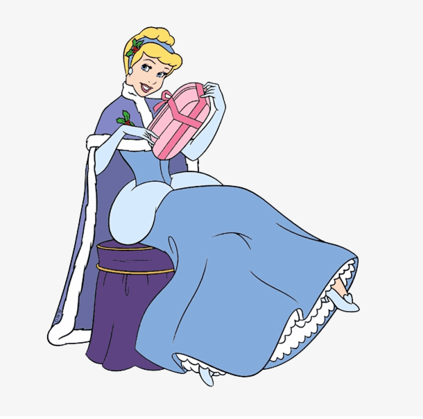 Clipart of Cinderella