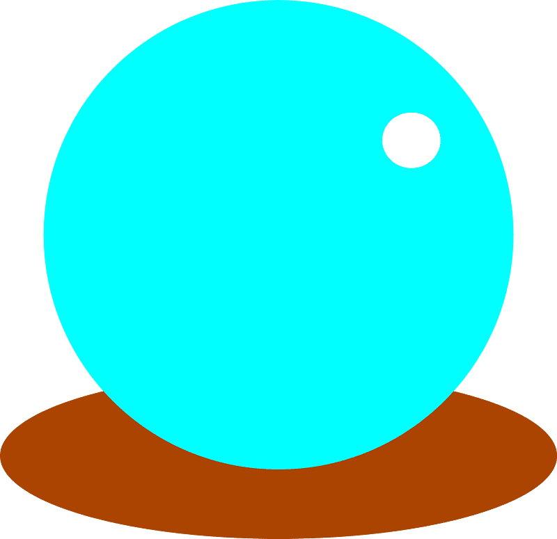 Crystal Ball Clipart Transparent Picture
