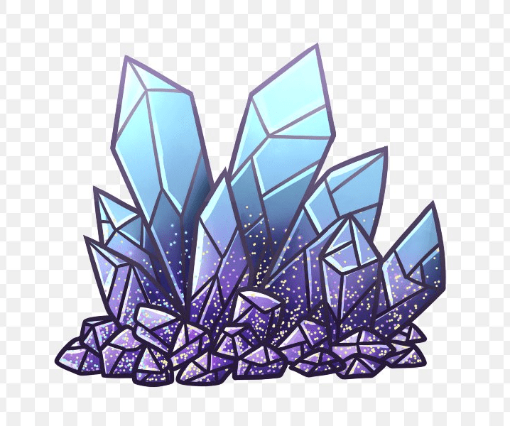 Crystals Clipart Png Photo
