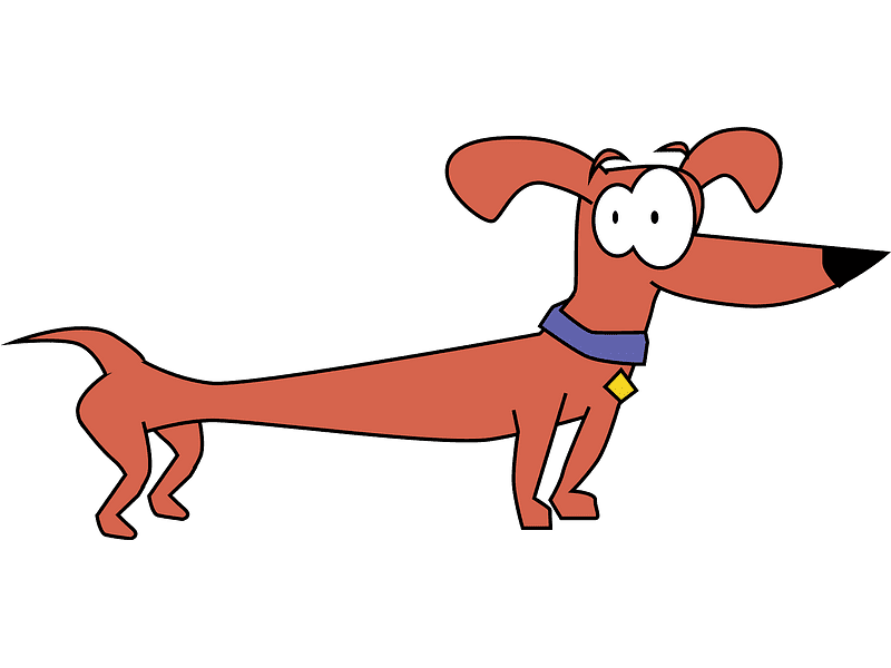 Dachshund Dog Clipart Transparent Image