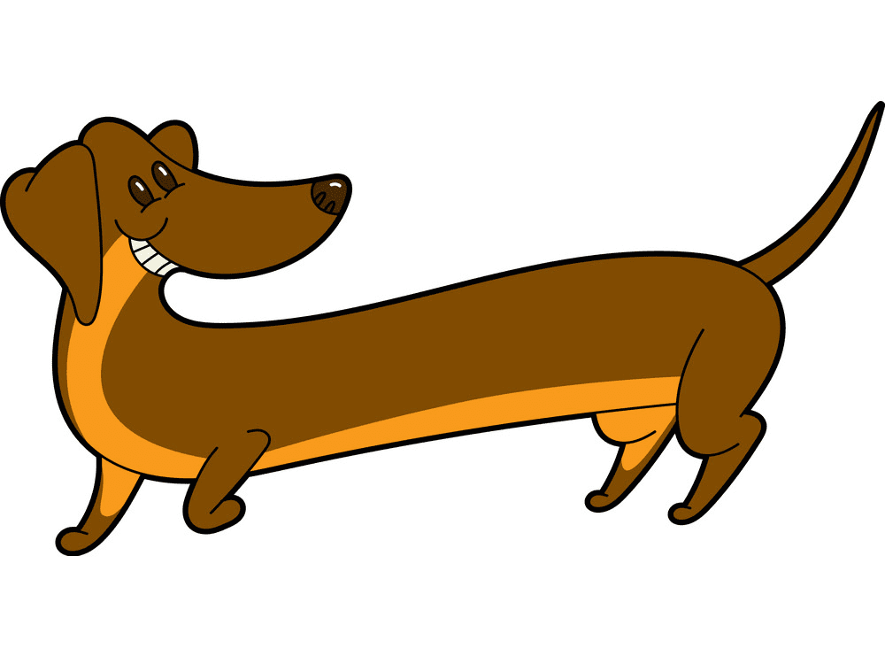 Dachshund Dog Clipart