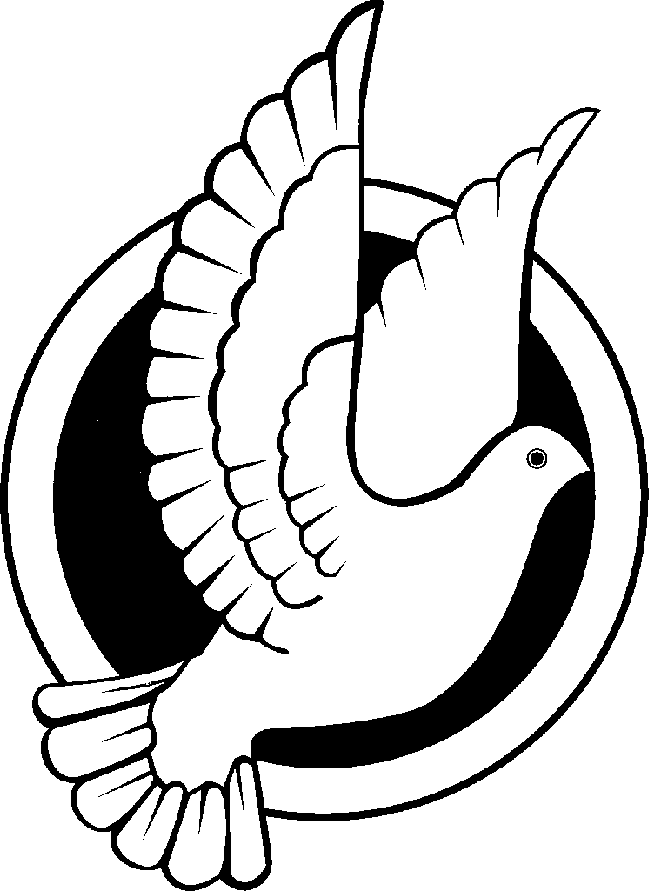 Dove Clipart Black and White Png