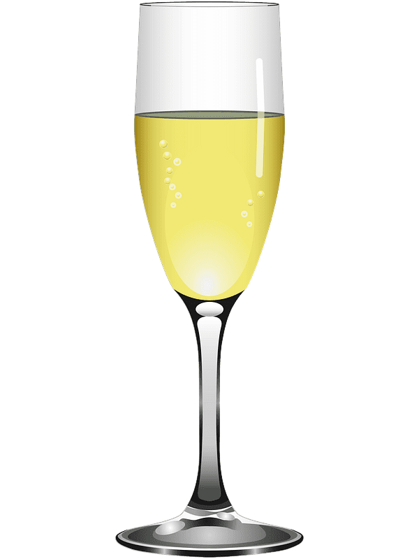 Download Champagne Glass Clipart Transparent