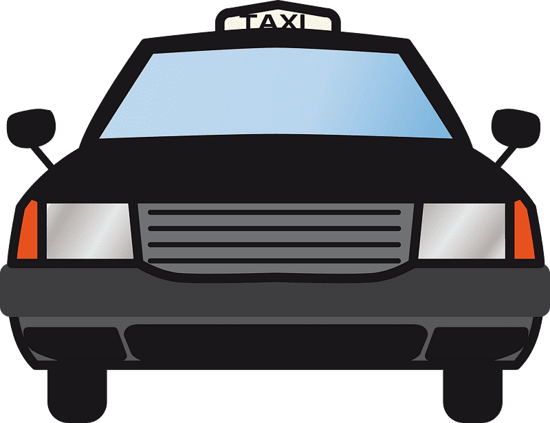 Download Taxi Clipart Transparent Background