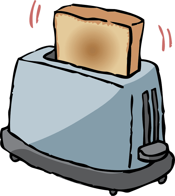 Electric Toaster Clipart Transparent Background