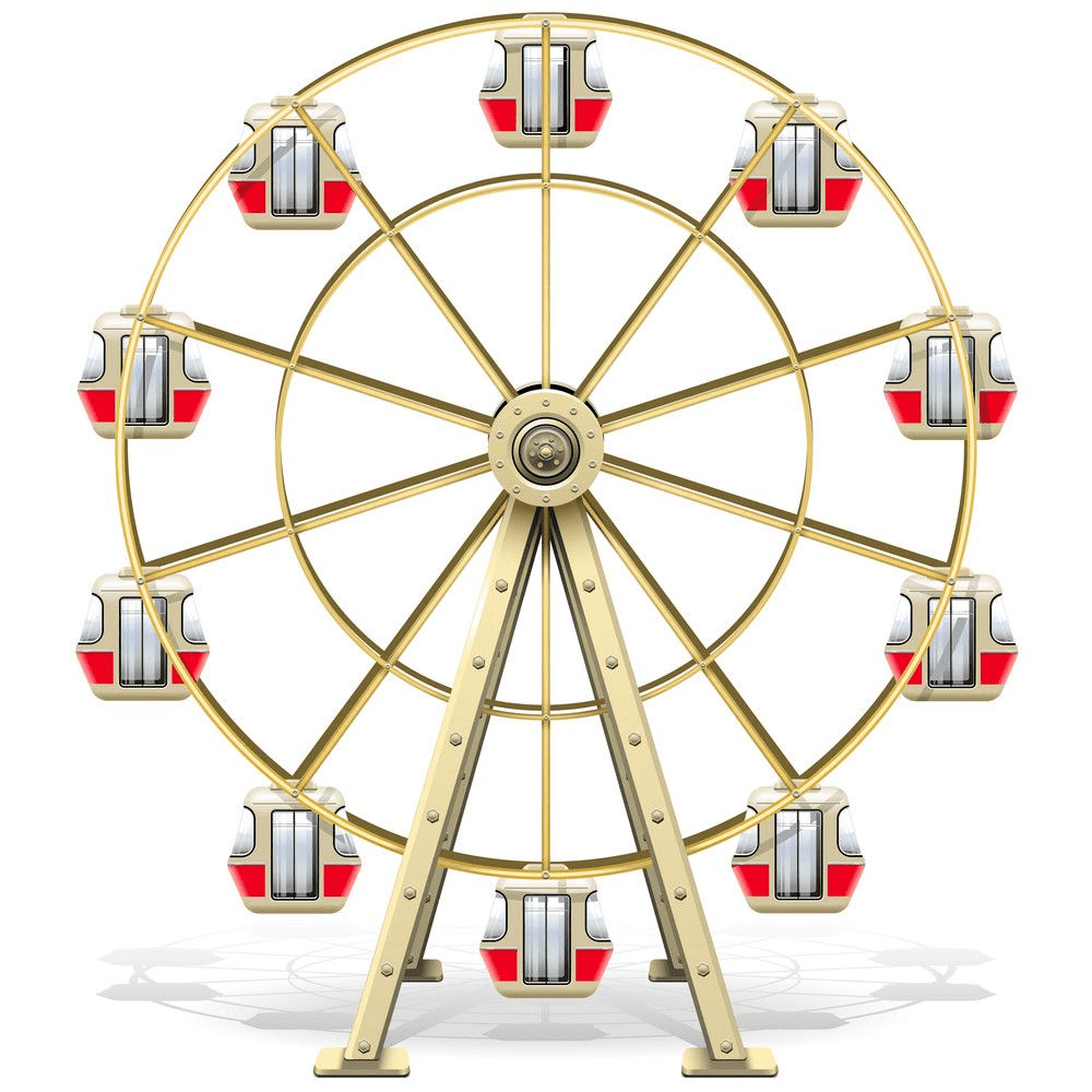 Ferris Wheel Clipart Image