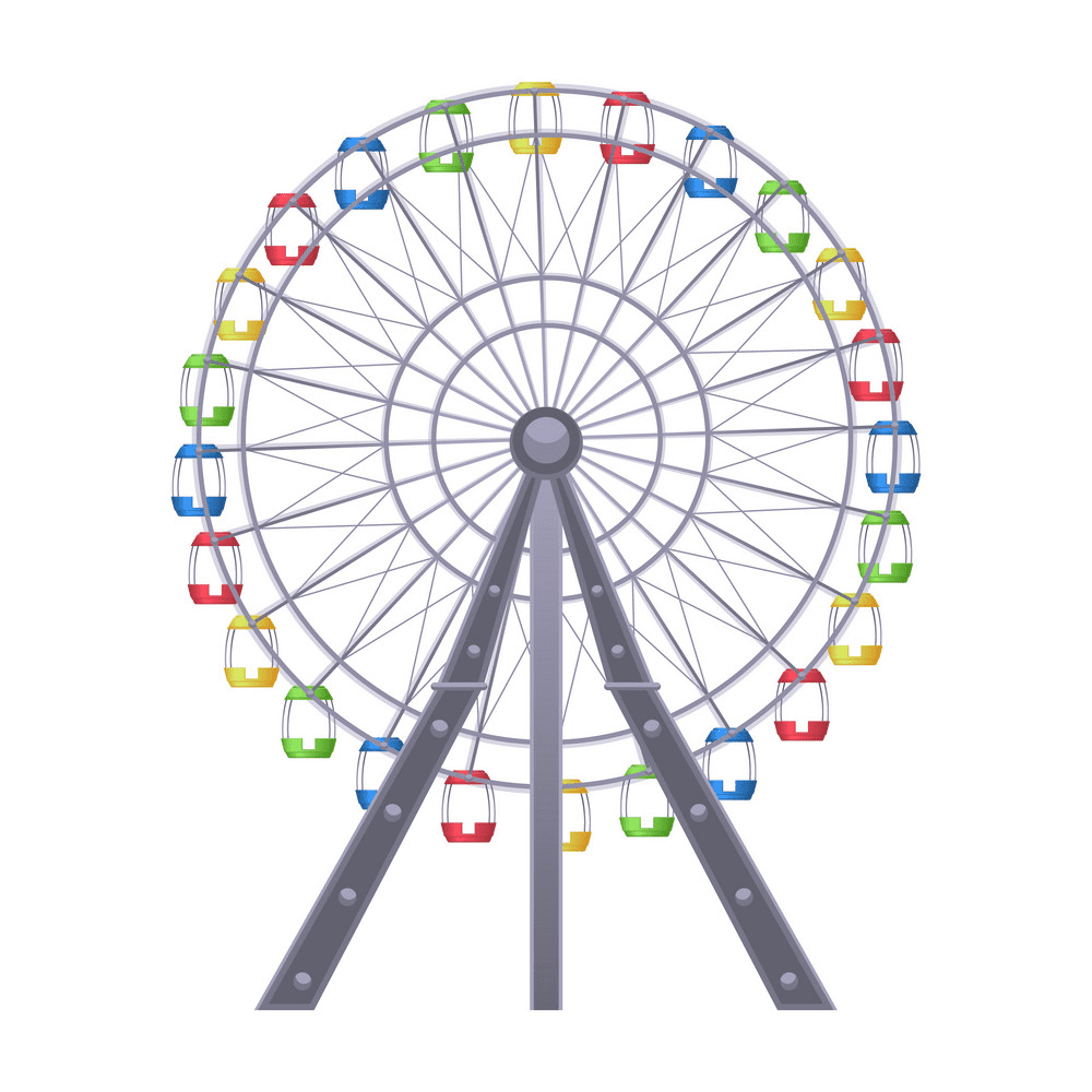 Ferris Wheel Clipart Png For Free