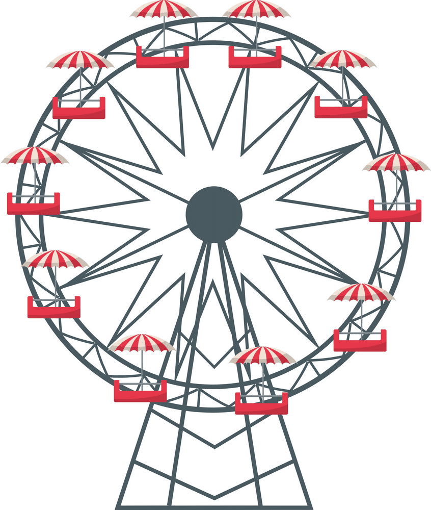 Ferris Wheel Clipart Png Free