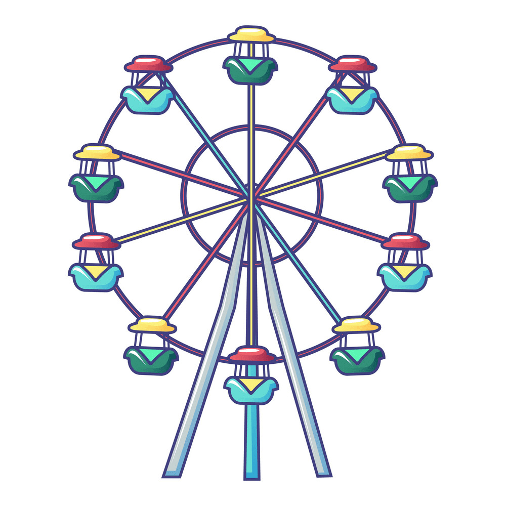 Ferris Wheel Clipart Png Picture