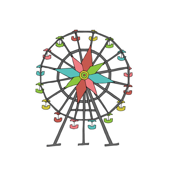 Ferris Wheel Clipart Png Pictures