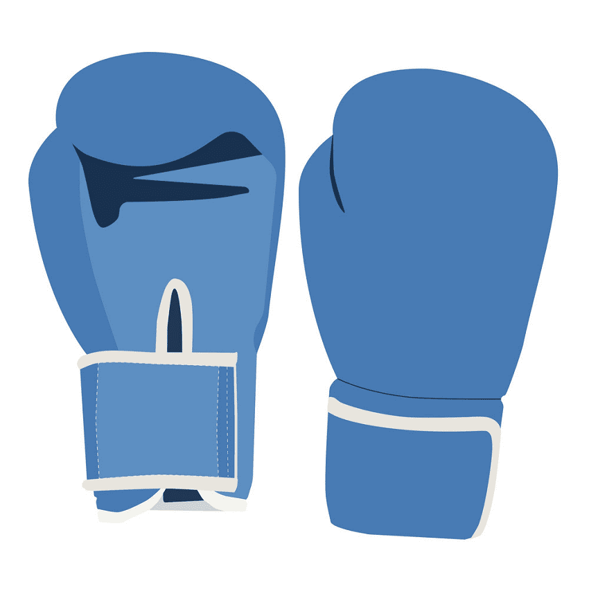 Free Boxing Gloves Clipart Image
