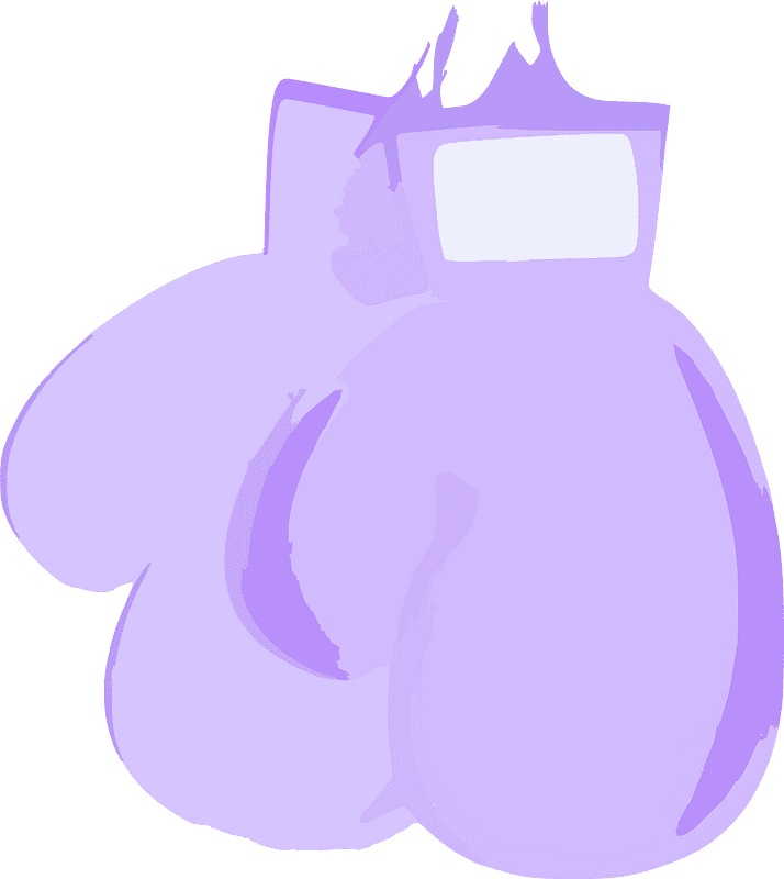 Free Boxing Gloves Transparent Clipart