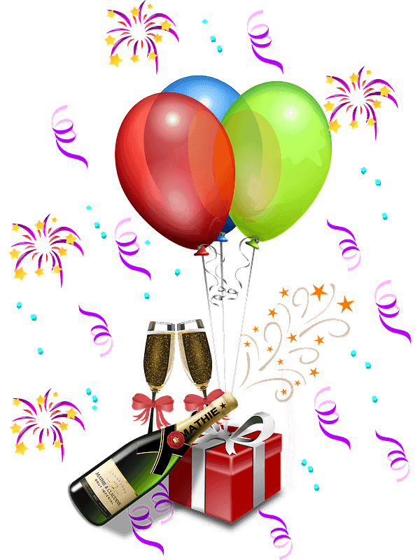Free Champagne Clipart Transparent Background