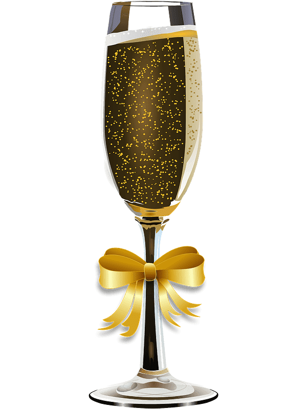 Free Champagne Glass Clipart Transparent