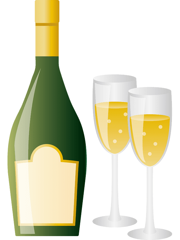Free Champagne Transparent Clipart