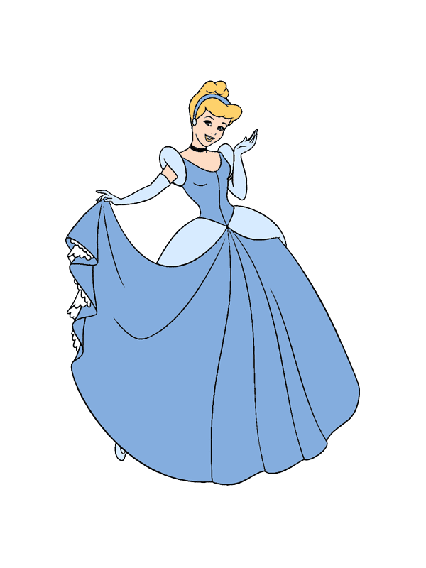 Free Cinderella Clipart Picture
