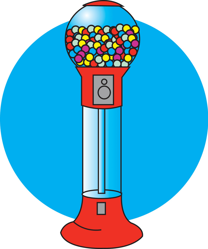 Free Gumball Machine Clipart Png