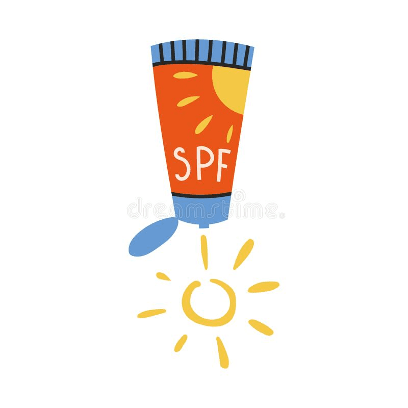 Free Sunscreen Clipart Image