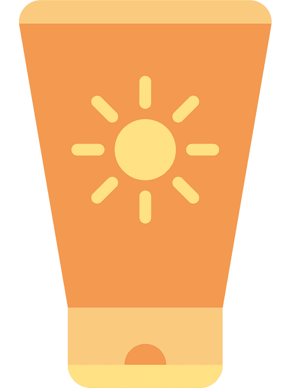Free Sunscreen Clipart Transparent Background