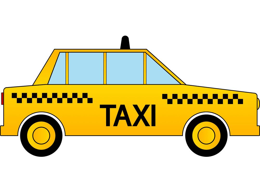 Free Taxi Clipart Images