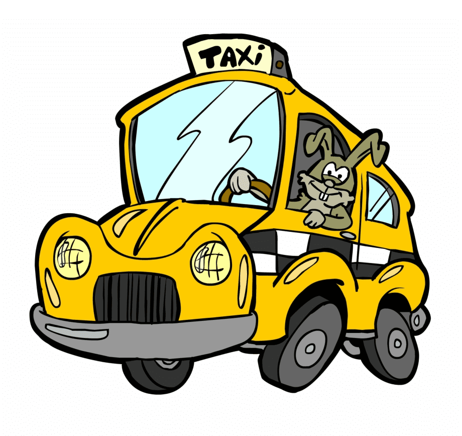 Free Taxi Clipart Picture