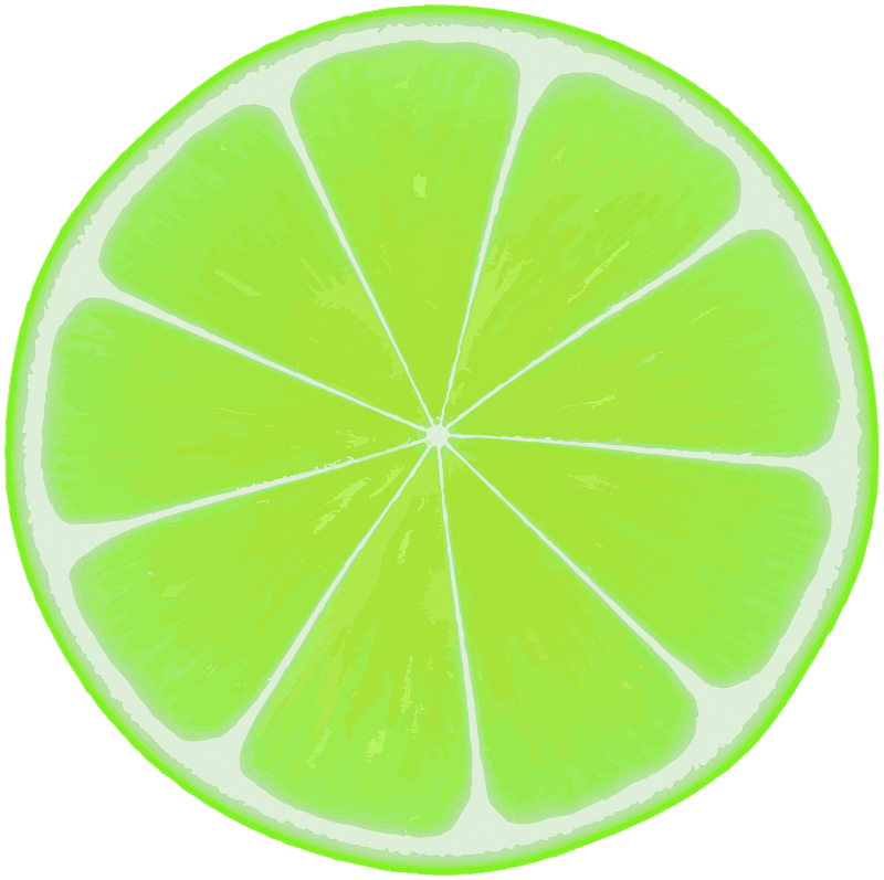 Fresh Lime Clipart Transparent Background