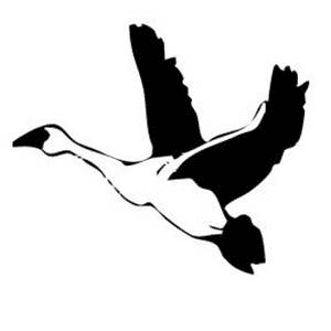 Goose Clipart Black and White