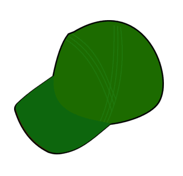 Green Cap Clipart