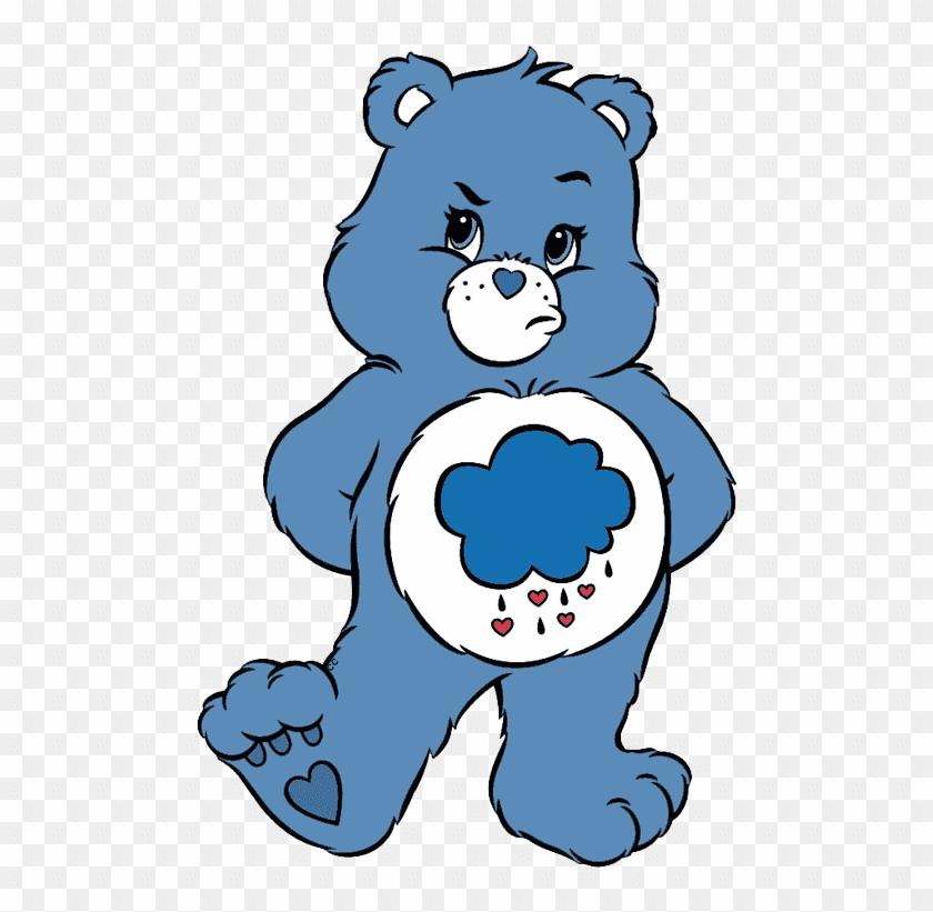 Grumpy Care Bear Clipart