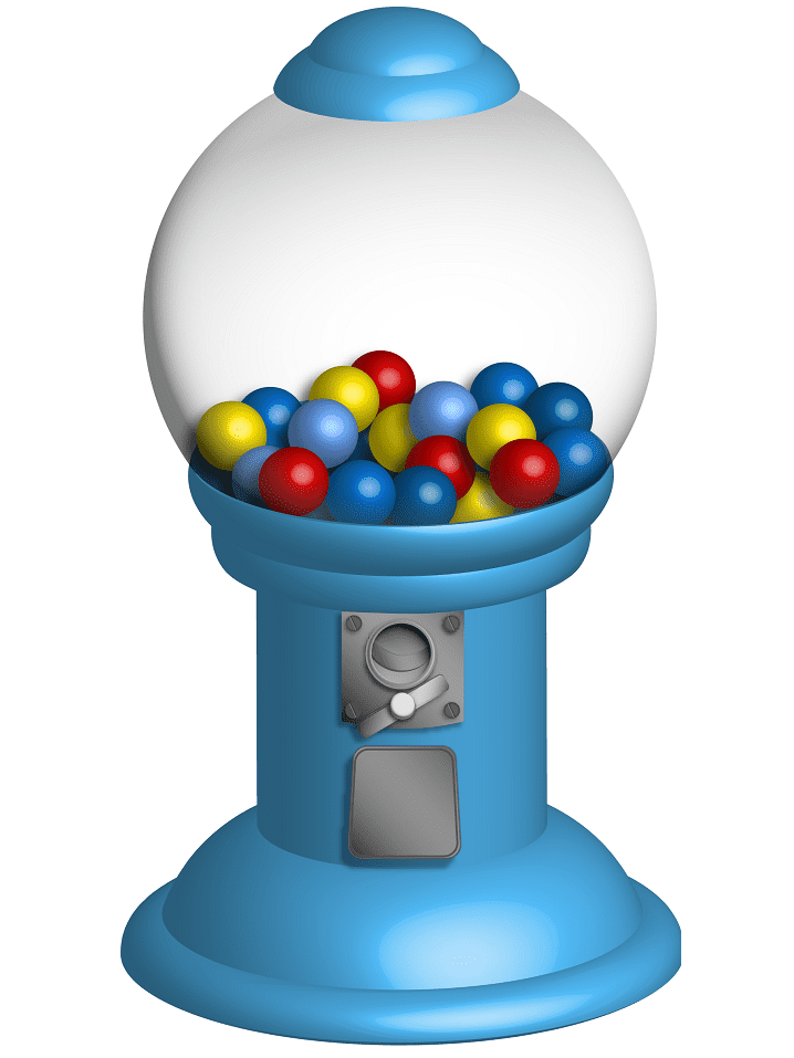 Gumball Machine Clipart Free Picture