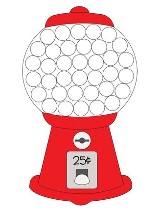 Gumball Machine Clipart Picture