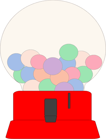 Gumball Machine Clipart Png Download