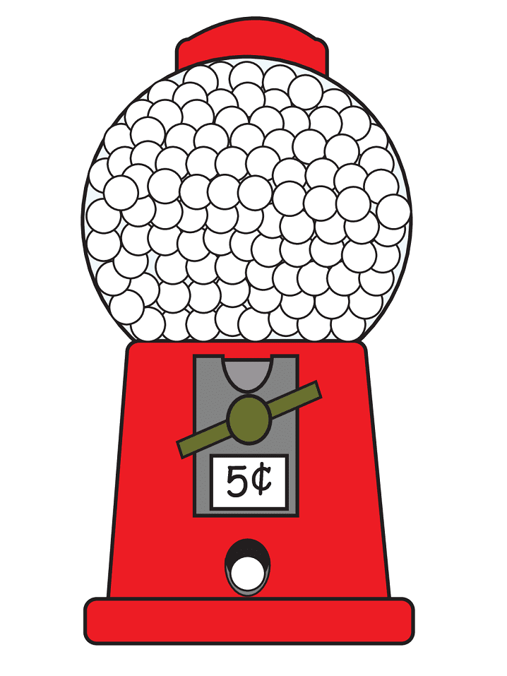 Gumball Machine Clipart Png Picture