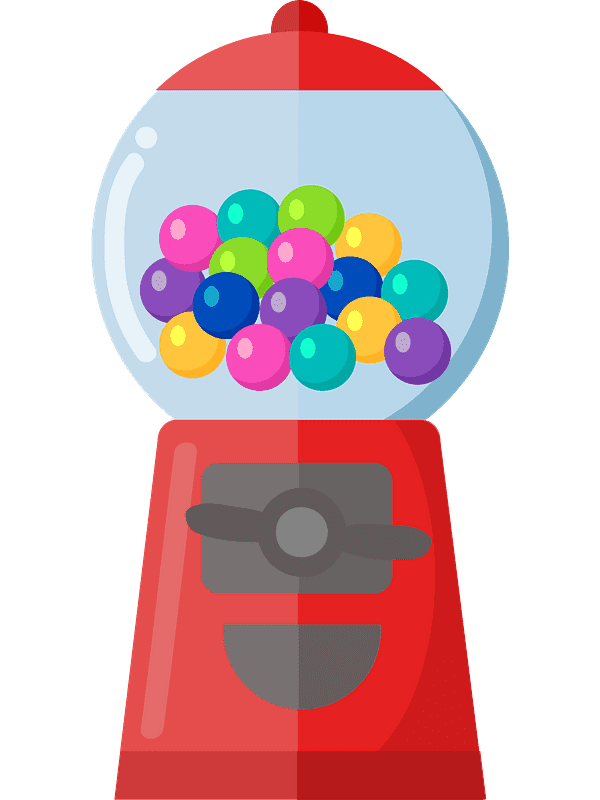Gumball Machine Clipart Transparent For Free