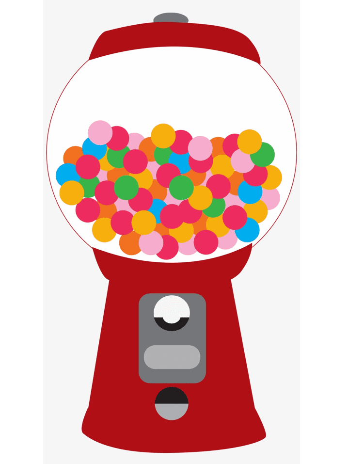 Gumball Machine Free Clipart