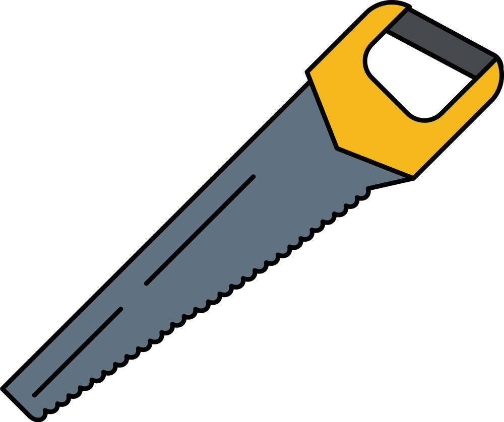 Hand Saw Clipart Download