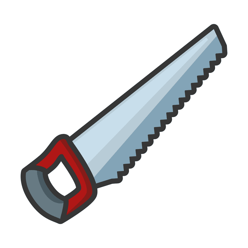 Hand Saw Clipart Picture