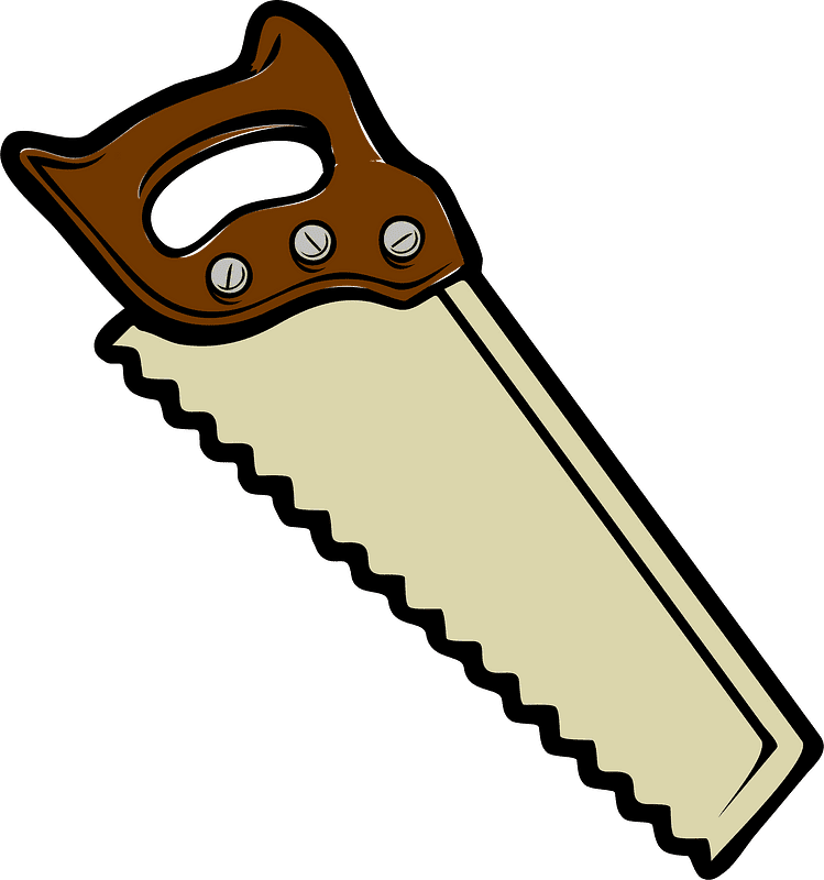 Hand Saw Clipart Transparent Download