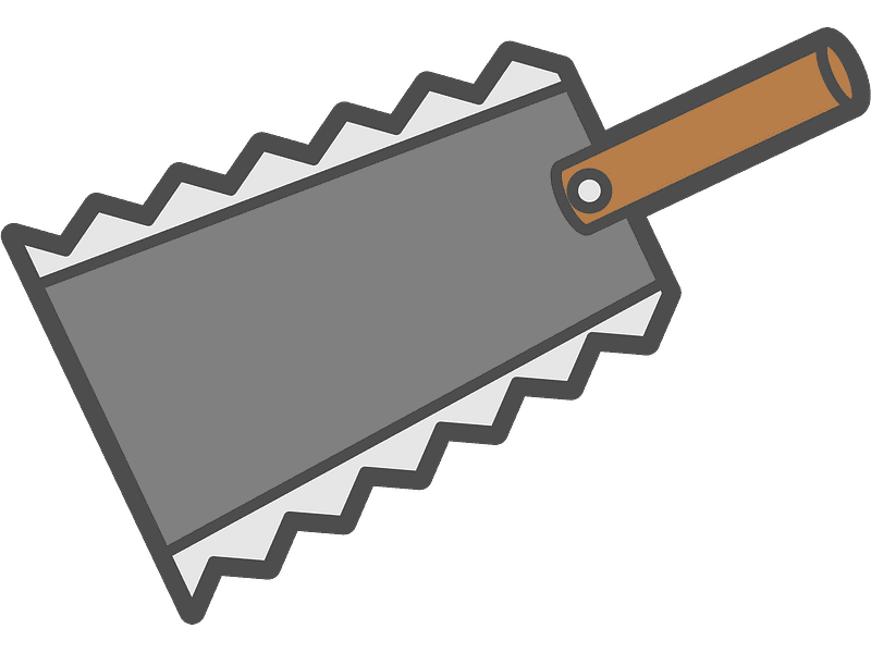Hand Saw Clipart Transparent Picture