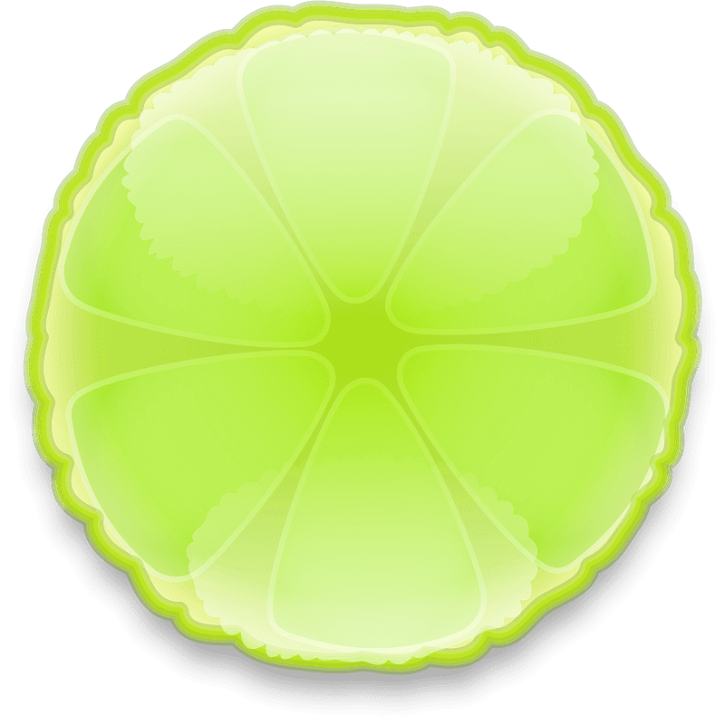 Lime Transparent Clipart Image