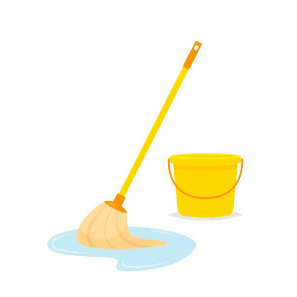 Mop and Bucket Clipart Png For Free