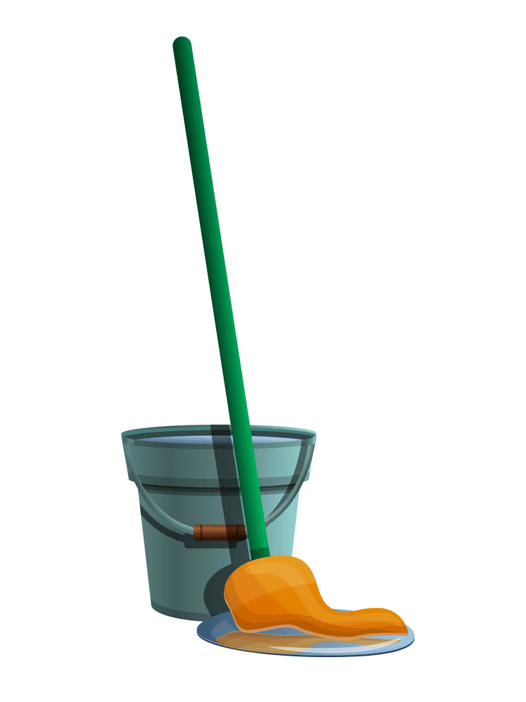 Mop and Bucket Clipart Png Pictures
