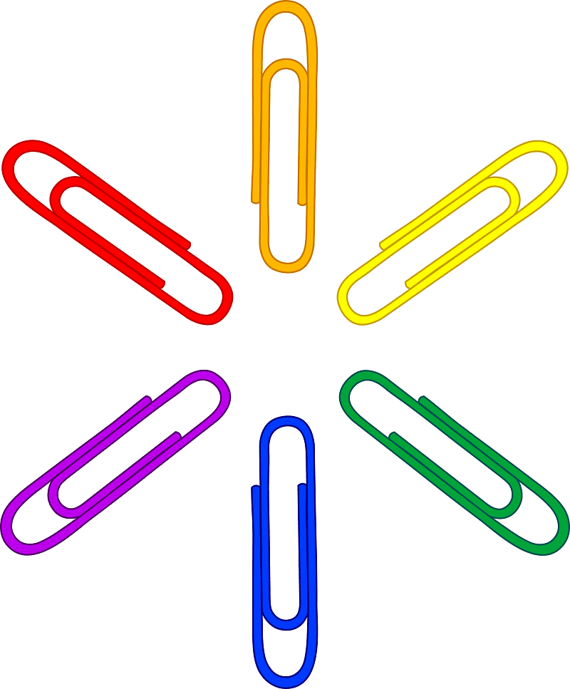 Paper Clips Clipart For Free