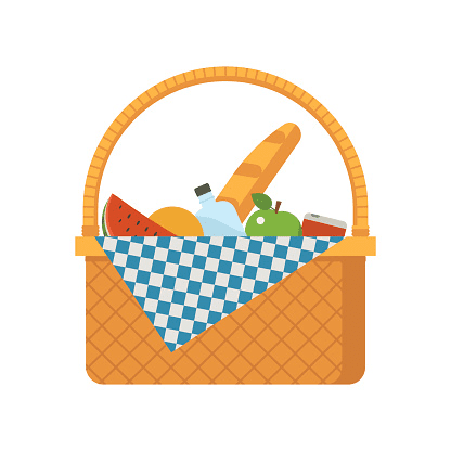 Picnic Basket Clipart Png For Free