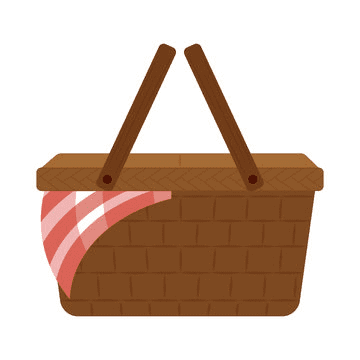 Picnic Basket Clipart Png Free