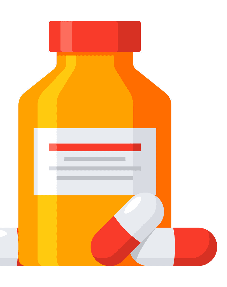 Pill Bottle Clipart Png Image