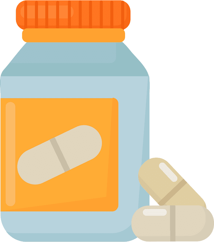 Pill Bottle Clipart