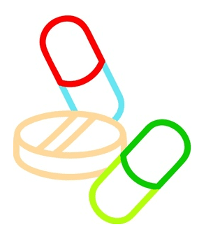 Pills Clipart Image