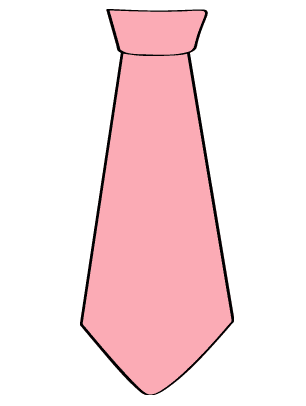 Pink Tie Clipart